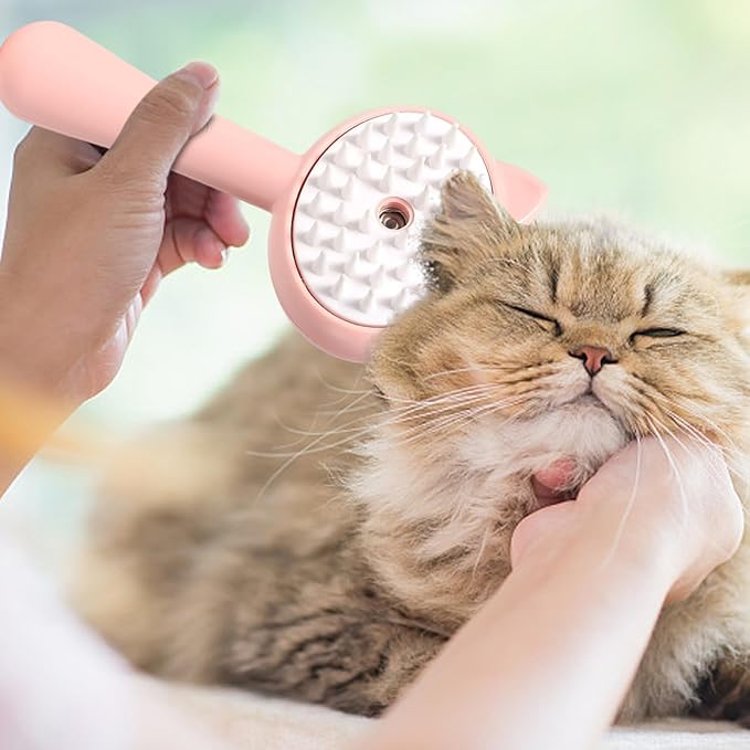 CEPILLO PARA MASCOTA CON VAPOR